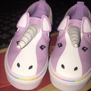 Cute girl unicorn vans